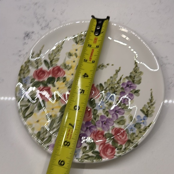 English Garden Dinner Plate By Don Swanson & Table Tops Unlimited - Picture 5 of 6